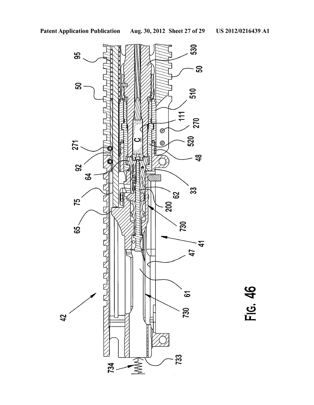 FIREARM WITH QUICK COUPLING BARREL INTERLOCK SYSTEM - diagram, schematic, and image 28