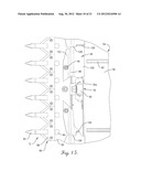 BELT GUARD CROP DAM FOR FLEXIBLE DRAPER HEADER diagram and image