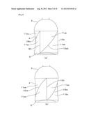 SYNTHETIC RESIN BOTTLE, AND A COMBINATION OF REGULARLY USED CONTAINER AND     REFILL CONTAINER diagram and image