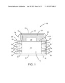 ELECTRONIC MODULES HAVING GROUNDED ELECTROMAGNETIC SHIELDS diagram and image