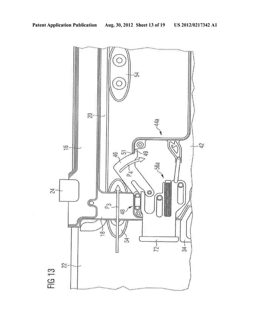 FASTENING ARRANGEMENT FOR FASTENING A STORAGE CONTAINER IN A COMPARTMENT     OF AN AIRCRAFT GALLEY, STORAGE CONTAINER AND AIRCRAFT GALLEY - diagram, schematic, and image 14