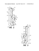 APPARATUS FOR SUPPORTING AND DISPLAYING PAINT COLOR CARDS diagram and image