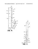 APPARATUS FOR SUPPORTING AND DISPLAYING PAINT COLOR CARDS diagram and image