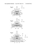 FASTENER DEVICE, A SEAT PROVIDED WITH SAID DEVICE, AND A VEHICLE diagram and image