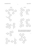 NOVEL ORGANIC ELECTROLUMINESCENT COMPOUNDS AND ORGANIC ELECTROLUMINESCENT     DEVICE USING THE SAME diagram and image
