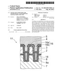 NONVOLATILE SEMICONDUCTOR MEMORY DEVICE AND METHOD FOR MANUFACTURING THE     SAME diagram and image