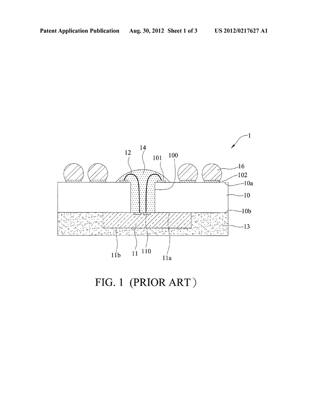 PACKAGE STRUCTURE AND METHOD OF FABRICATING THE SAME - diagram, schematic, and image 02