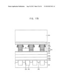 INTEGRATED CIRCUIT DEVICES INCLUDING AIR SPACERS SEPARATING CONDUCTIVE     STRUCTURES AND CONTACT PLUGS AND METHODS OF FABRICATING THE SAME diagram and image