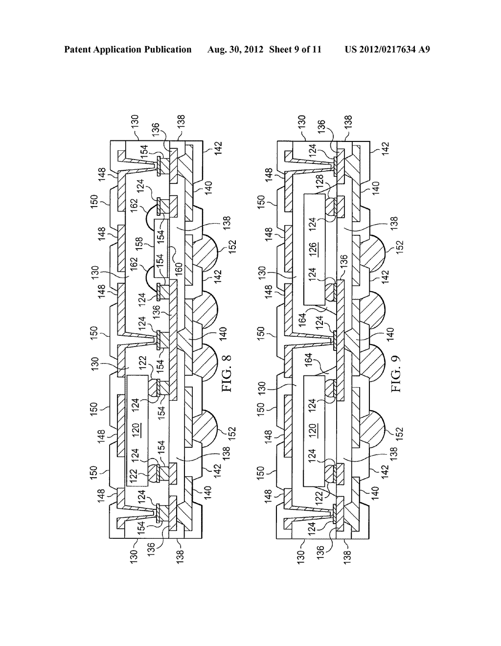 Semiconductor Device and Method of Forming the Device Using Sacrificial     Carrier - diagram, schematic, and image 10