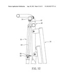 Wheeled Collapsible Stand for a Power Driven Machine diagram and image