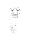 SUPPORT DEVICE FOR VEHICLE CHILD SEAT BELT diagram and image