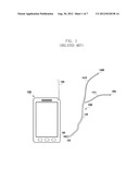 EARPHONE ANTENNA OF MOBILE TERMINAL diagram and image