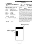 Dual-mode terminal antenna and signal processing method diagram and image