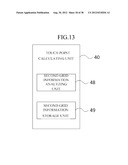 TOUCH SENSOR SYSTEM USING TOUCH POINT VIBRATION diagram and image