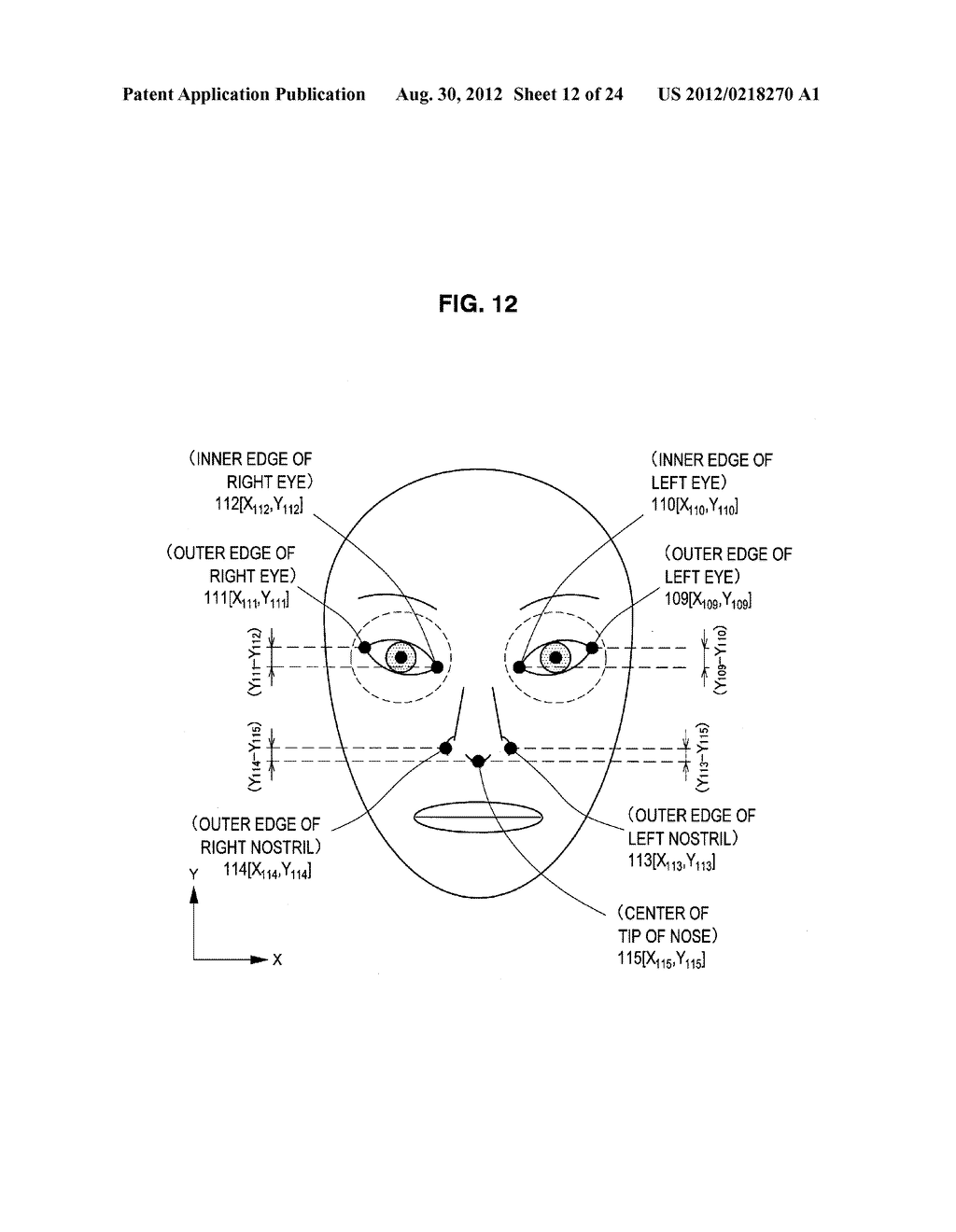 FACIAL SKETCH CREATION DEVICE, CONFIGURATION INFORMATION GENERATION     DEVICE, CONFIGURATION INFORMATION GENERATION METHOD, AND STORAGE MEDIUM - diagram, schematic, and image 13