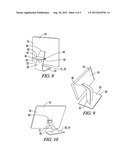 COMPUTER MONITOR WITH A SHELF diagram and image