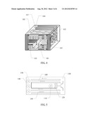 CHASSIS WITH HORIZONTAL PLUGGED FRAMES AND COMMUNICATION DEVICE diagram and image