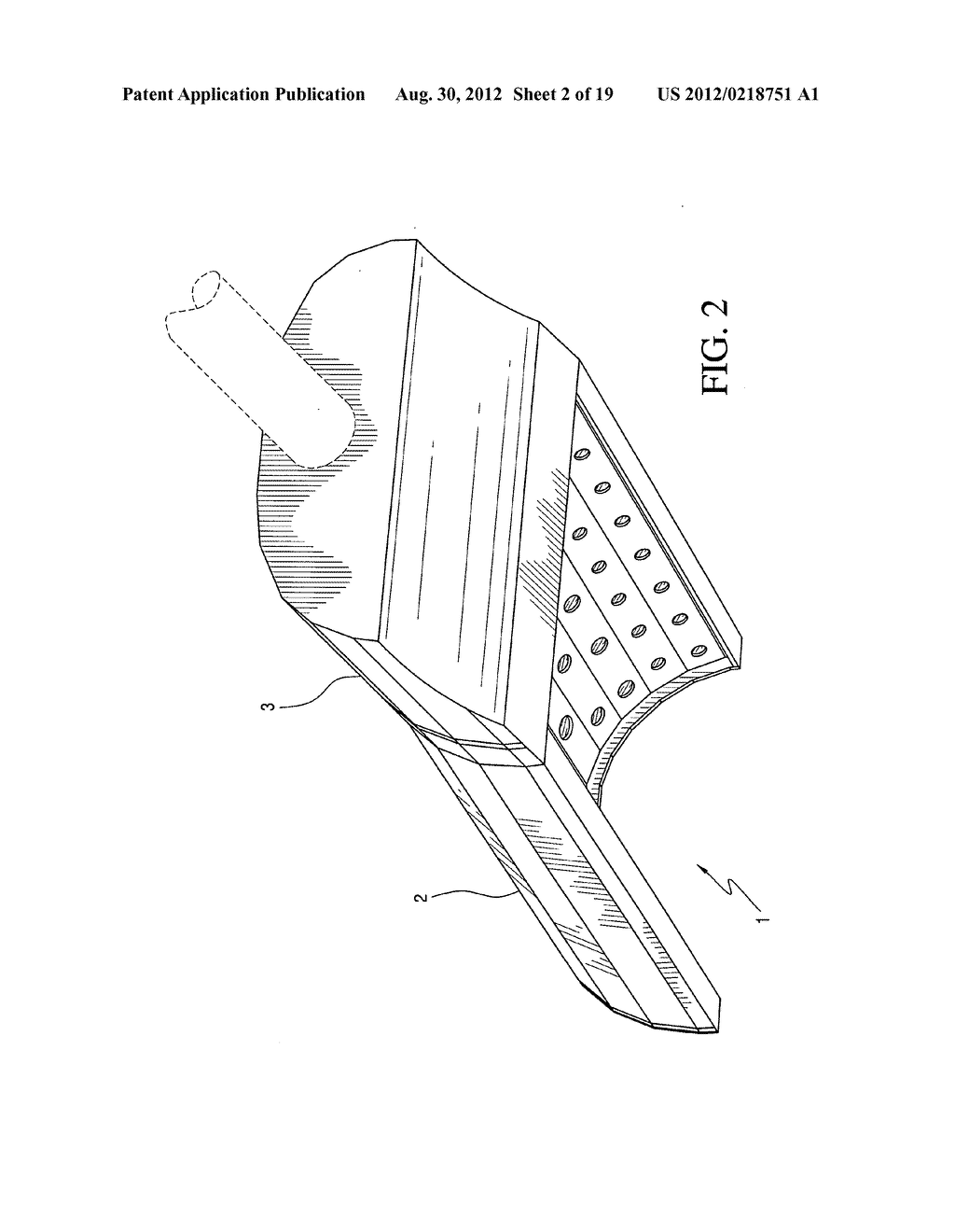 LED area light fixture - diagram, schematic, and image 03