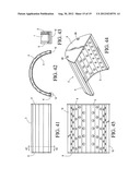 LED area light fixture diagram and image