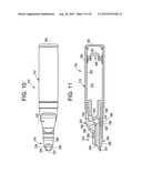 LATERALLY-ACTUATED DISPENSER WITH ONE-WAY VALVE FOR STORING AND DISPENSING     SUBSTANCES diagram and image