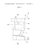 STATIONARY VANE UNIT OF ROTARY MACHINE, METHOD OF PRODUCING THE SAME, AND     METHOD OF CONNECTING THE SAME diagram and image