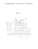 STATIONARY VANE UNIT OF ROTARY MACHINE, METHOD OF PRODUCING THE SAME, AND     METHOD OF CONNECTING THE SAME diagram and image