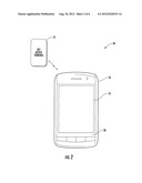 MOBILE WIRELESS COMMUNICATIONS DEVICE PROVIDING SELECTIVE IMAGE DISPLAY     BASED UPON NEAR FIELD COMMUNICATION (NFC) AND RELATED METHODS diagram and image