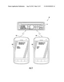 WIRELESS COMMUNICATIONS SYSTEM PROVIDING MEDIA CONTENT BASED UPON NEAR     FIELD COMMUNICATION (NFC) COMMUNICATED PREFERENCE INFORMATION AND RELATED     METHODS diagram and image