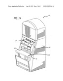 GAMING MACHINE HAVING A CURVED DISPLAY WITH A VIDEO SWITCHER AND TOUCH     ROUTER SYSTEM diagram and image