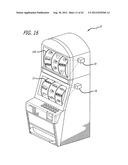 GAMING MACHINE HAVING A CURVED DISPLAY WITH A VIDEO SWITCHER AND TOUCH     ROUTER SYSTEM diagram and image