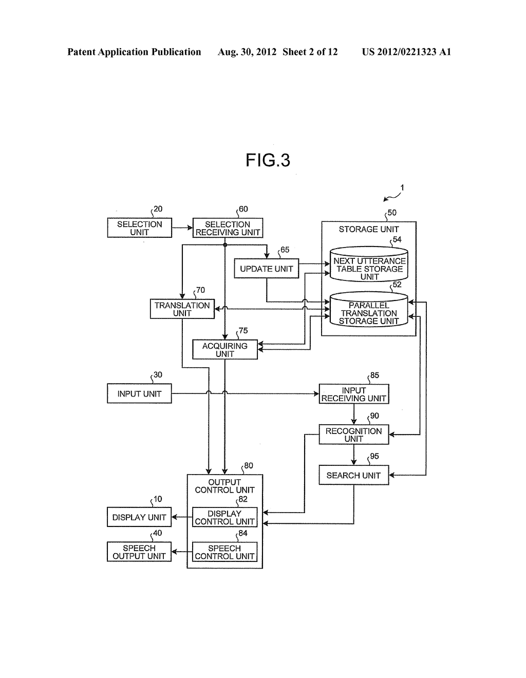 TRANSLATION DEVICE AND COMPUTER PROGRAM PRODUCT - diagram, schematic, and image 03