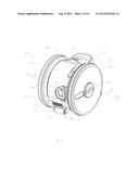 CYCLONE CHAMBER AND DIRT COLLECTION ASSEMBLY FOR A SURFACE CLEANING     APPARATUS diagram and image