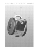 CYCLONE CHAMBER AND DIRT COLLECTION ASSEMBLY FOR A SURFACE CLEANING     APPARATUS diagram and image