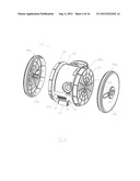 CYCLONE CHAMBER AND DIRT COLLECTION ASSEMBLY FOR A SURFACE CLEANING     APPARATUS diagram and image