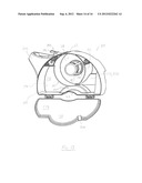 CYCLONE CHAMBER AND DIRT COLLECTION ASSEMBLY FOR A SURFACE CLEANING     APPARATUS diagram and image