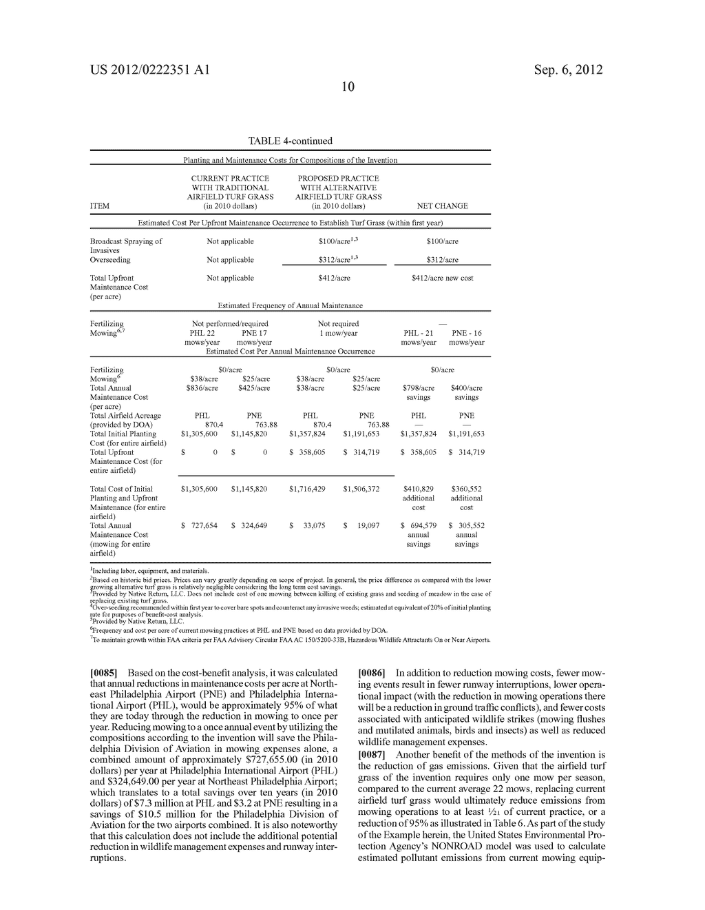 COMPOSITIONS OF FINE FESCUE GRASSES FOR USE AS TURF IN AIRFIELD MANAGEMENT - diagram, schematic, and image 15