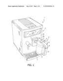 MILK EMULSIFYING CONTAINER FOR A COFFEE MACHINE AND MACHINE COMPRISING     SAID CONTAINER diagram and image
