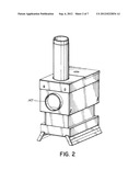 SHROUD FOR SPACE HEATER diagram and image