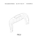 CASE HANDLE WITH WEIGHING DISPLAY diagram and image