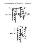 MULTIFUNCTIONAL SCAFFOLDING AND PUSHCART CONVERTIBLE UTILITY DEVICE diagram and image