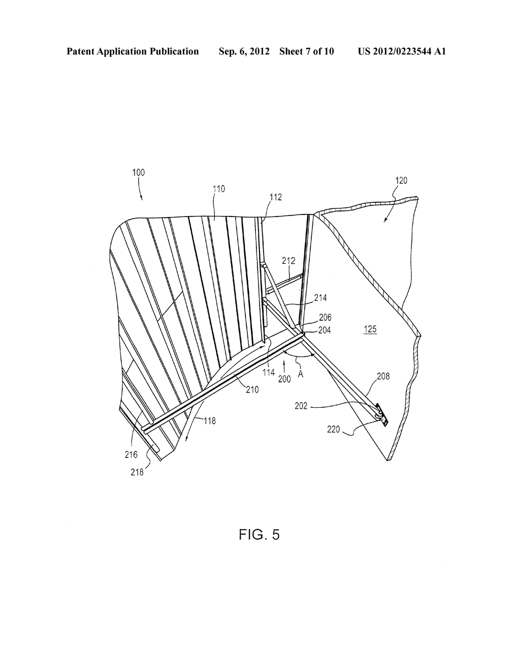 APPARATUS FOR REDUCING DRAG ON A VEHICLE - diagram, schematic, and image 08