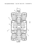 AIRCRAFT SEATING ARRANGEMENT diagram and image