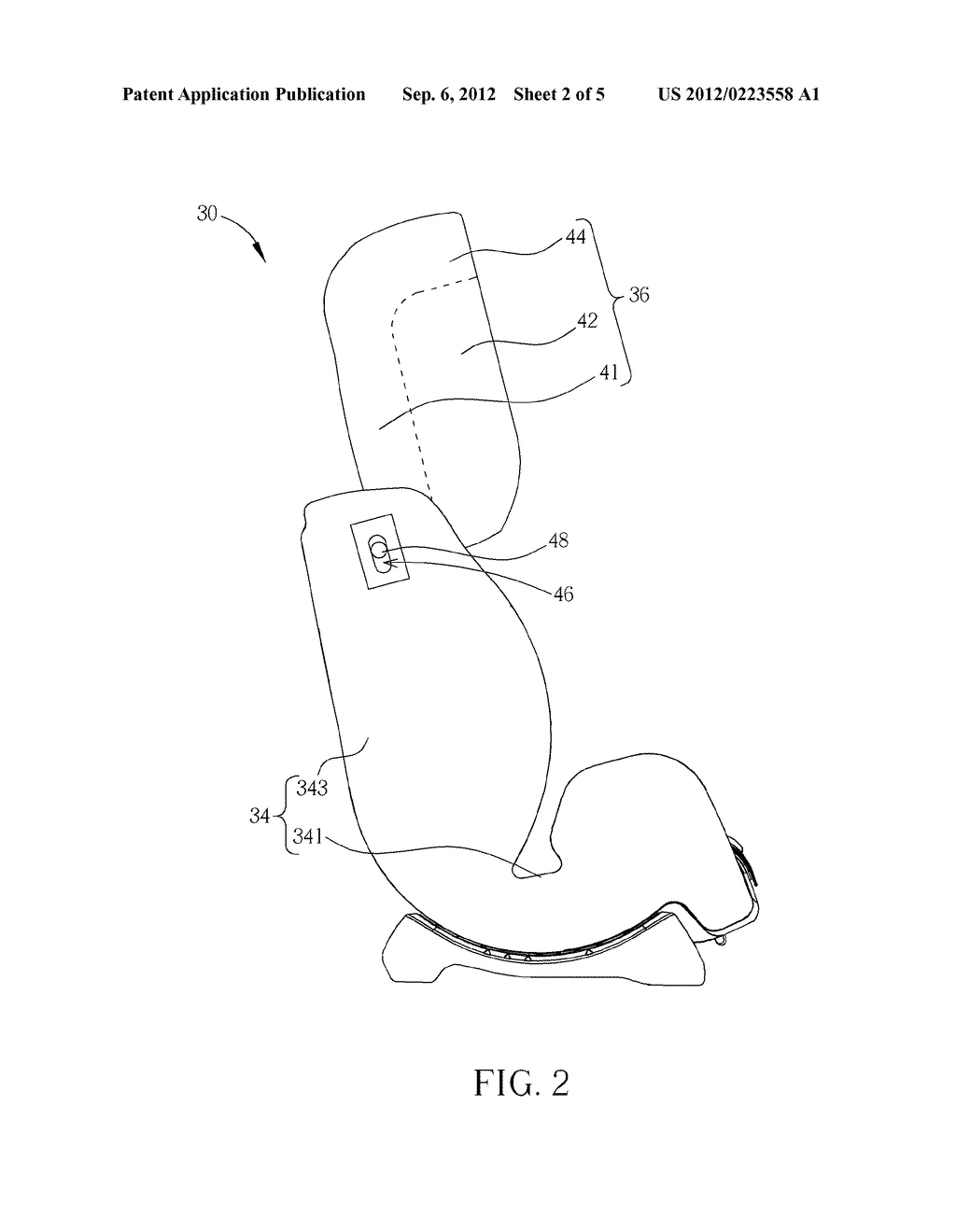 CHILD CAR SEAT - diagram, schematic, and image 03