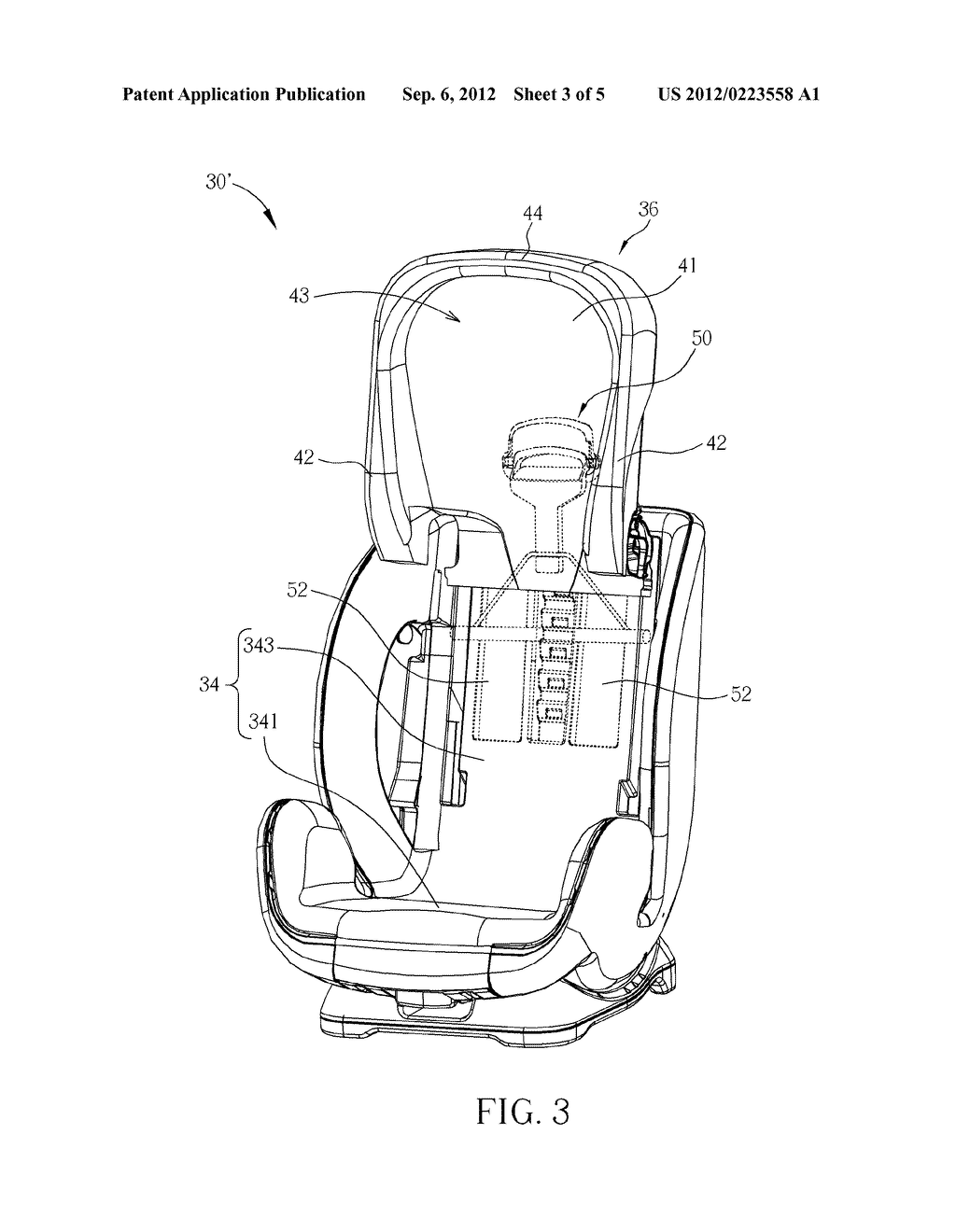 CHILD CAR SEAT - diagram, schematic, and image 04