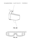 EYEGLASSES FOR PERSONAL AND COMMERCIAL USE INCLUDING REUSE IN 3D THEATER     AND OTHER REPEATED OPERATIONS diagram and image