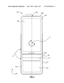 SLIDABLE AND ROTATABLE PORTABLE ELECTRONIC DEVICE FOR ALIGNING THE     SURFACES OF THE KEYPAD AND DISPLAY PORTIONS diagram and image