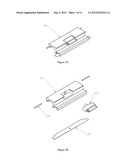 Foldable carrying case for a tablet computer diagram and image