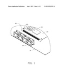 AIRFLOW GUIDE MEMBER AND ELECTRONIC DEVICE HAVING THE SAME diagram and image