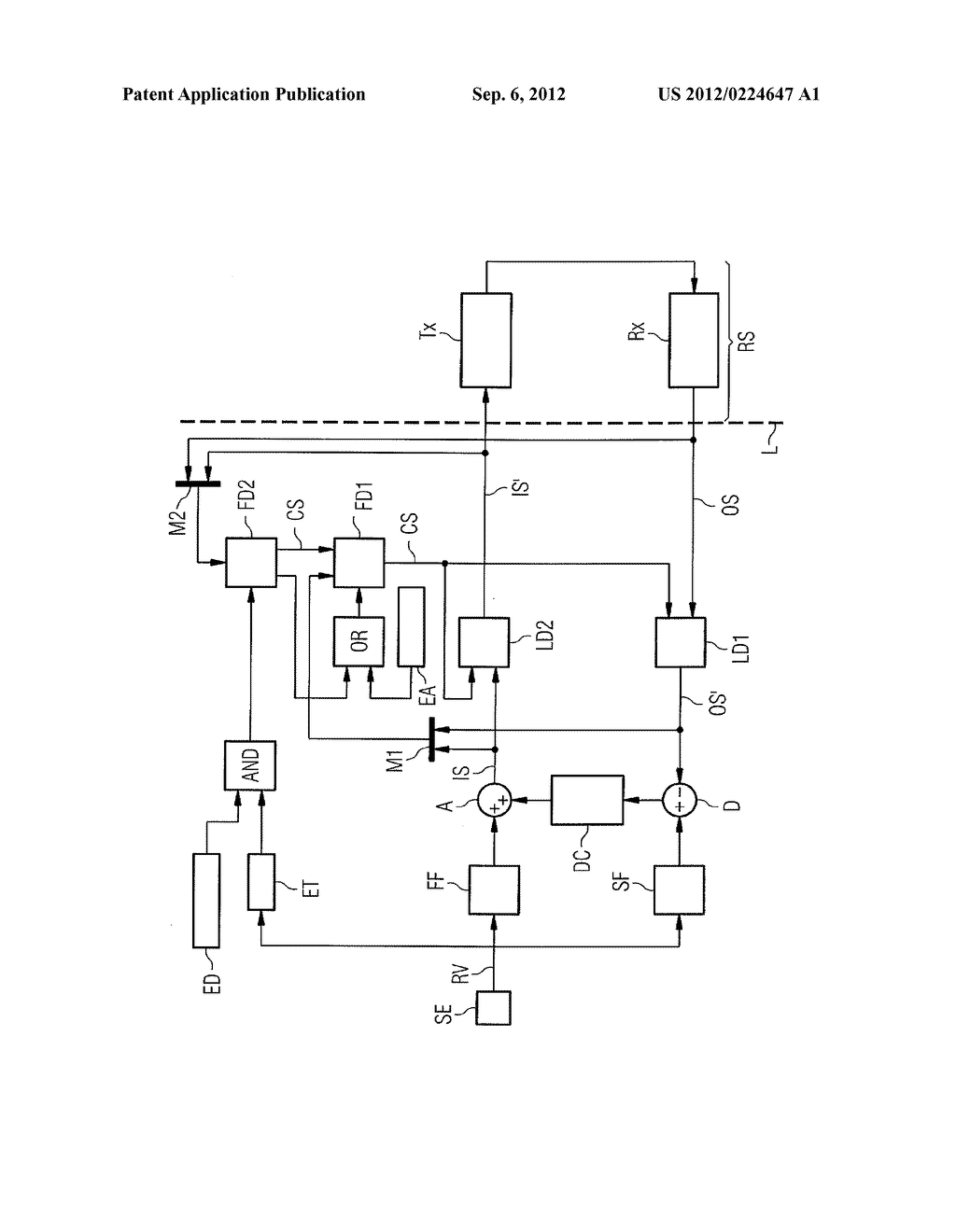 METHOD AND DEVICE FOR CONTROLLING A SIGNAL WITH A PLURALITY OF INDEPENDENT     COMPONENTS - diagram, schematic, and image 02