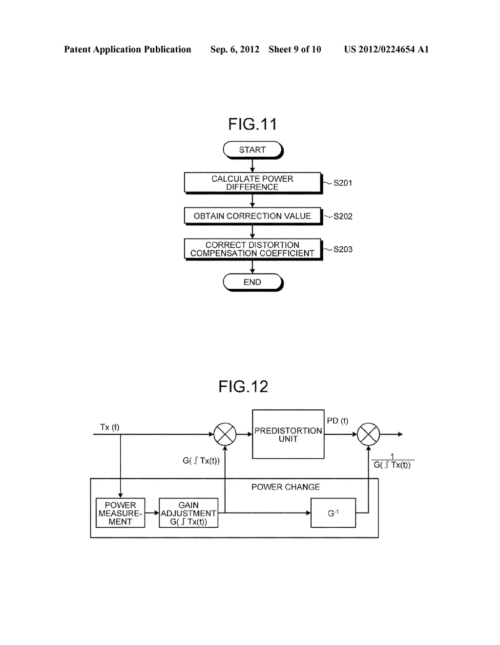 TRANSMITTER AND DISTORTION COMPENSATING METHOD - diagram, schematic, and image 10